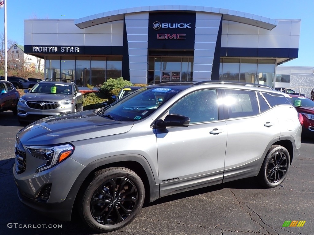 2020 Terrain SLE AWD - Satin Steel Metallic / Jet Black photo #1