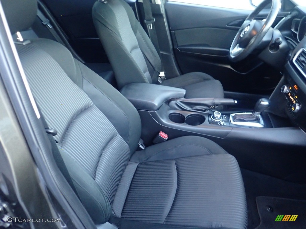 Black Interior 2015 Mazda MAZDA3 i Touring 5 Door Photo #145207033