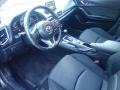 Black 2015 Mazda MAZDA3 i Touring 5 Door Interior Color