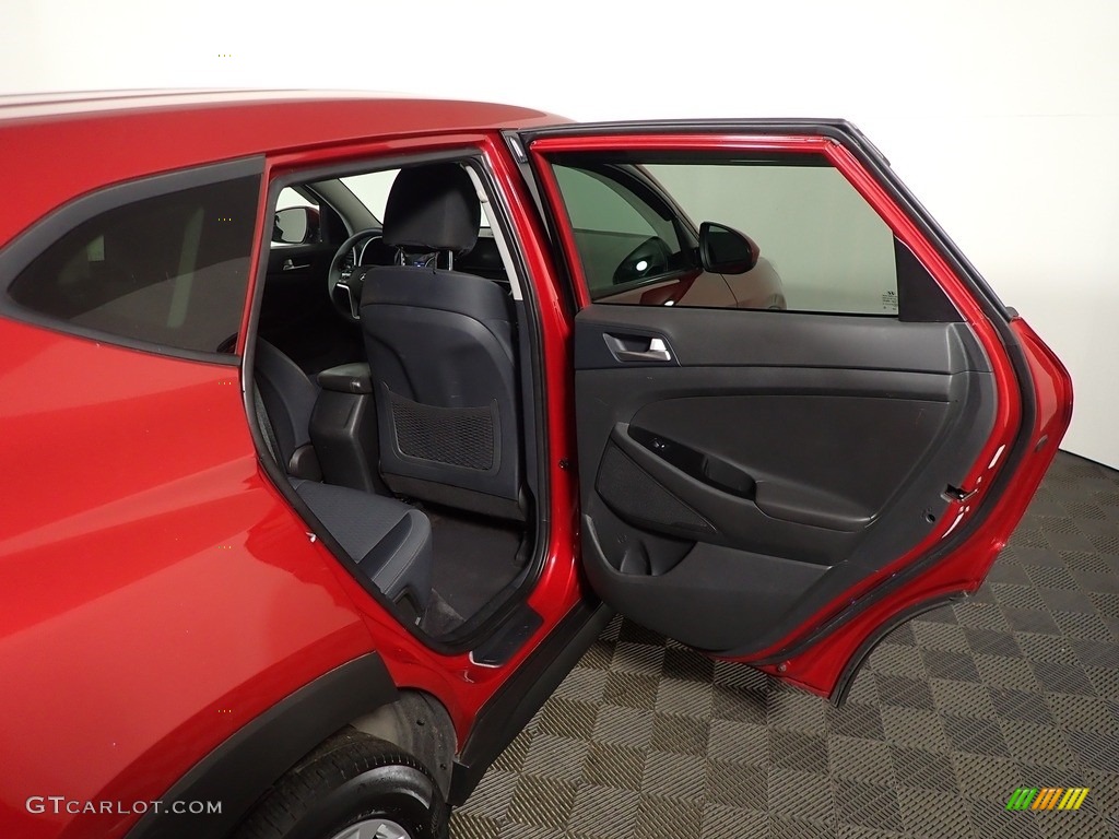 2021 Tucson SE AWD - Red Crimson / Black photo #31