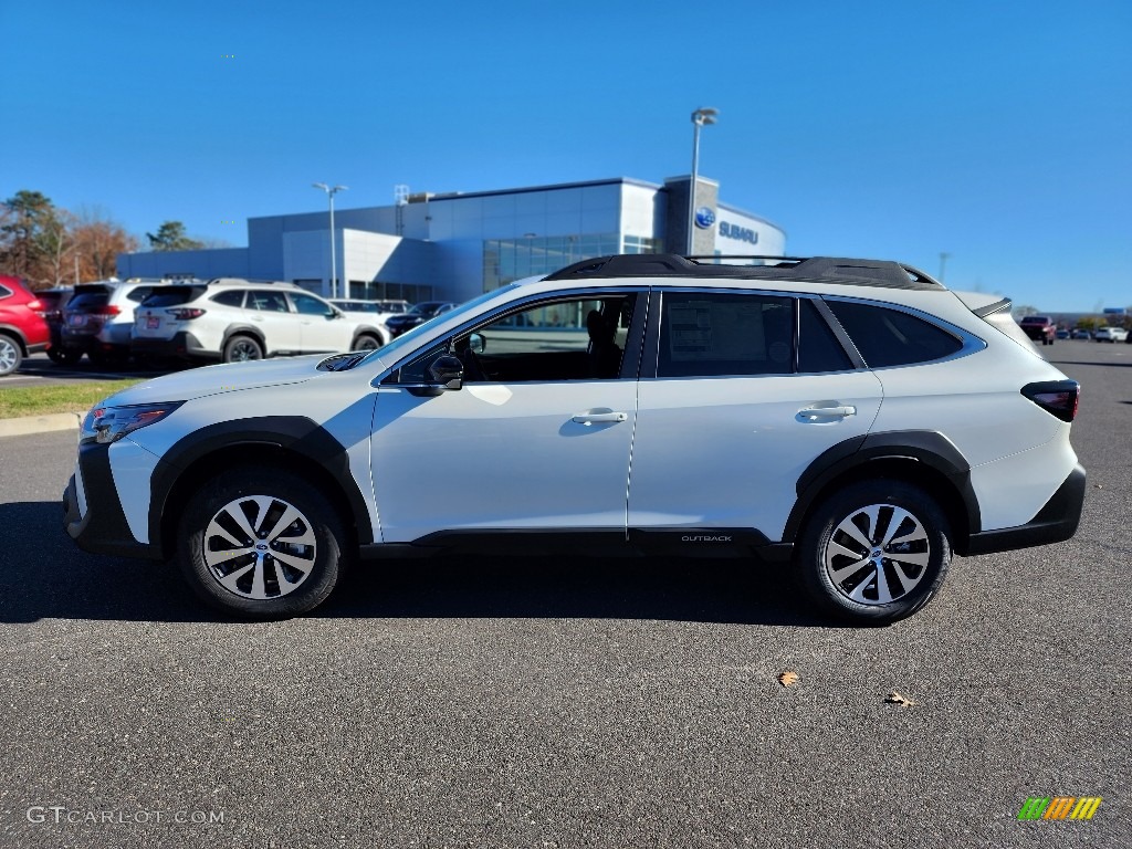 2023 Outback 2.5i Premium - Crystal White Pearl / Slate Black photo #3