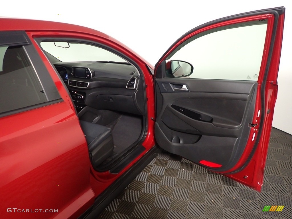 2021 Tucson SE AWD - Red Crimson / Black photo #33
