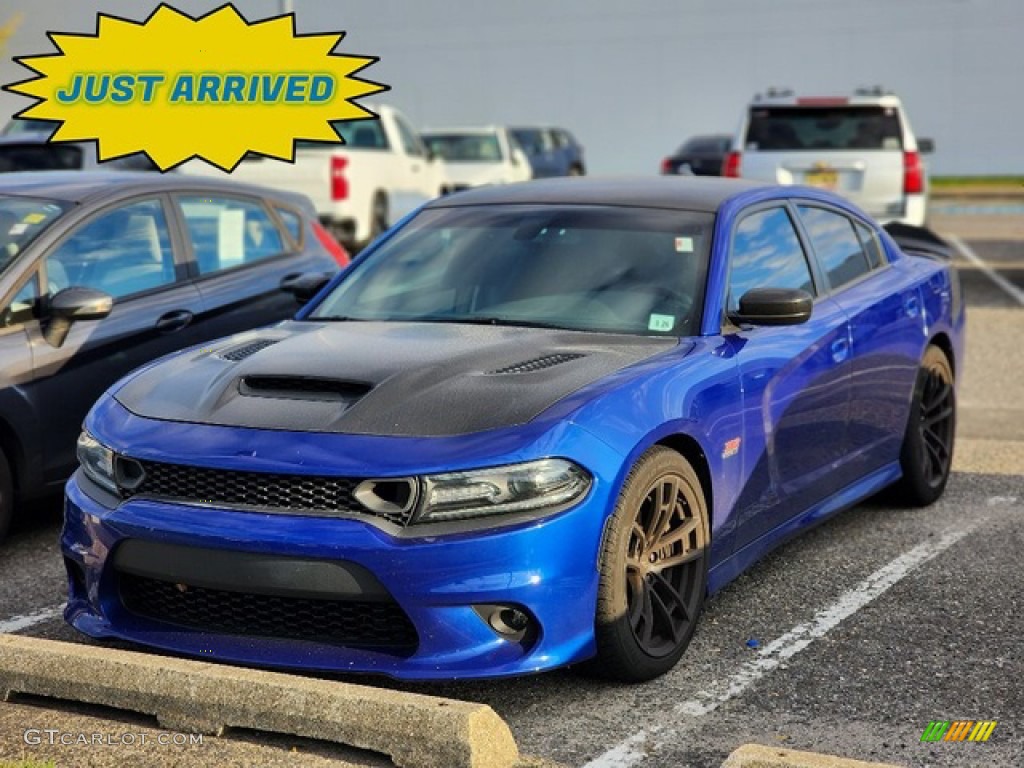 2021 Charger Scat Pack - Indigo Blue / Black photo #1