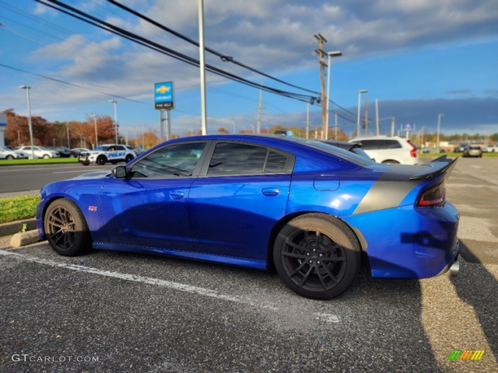 2021 Charger Scat Pack - Indigo Blue / Black photo #8