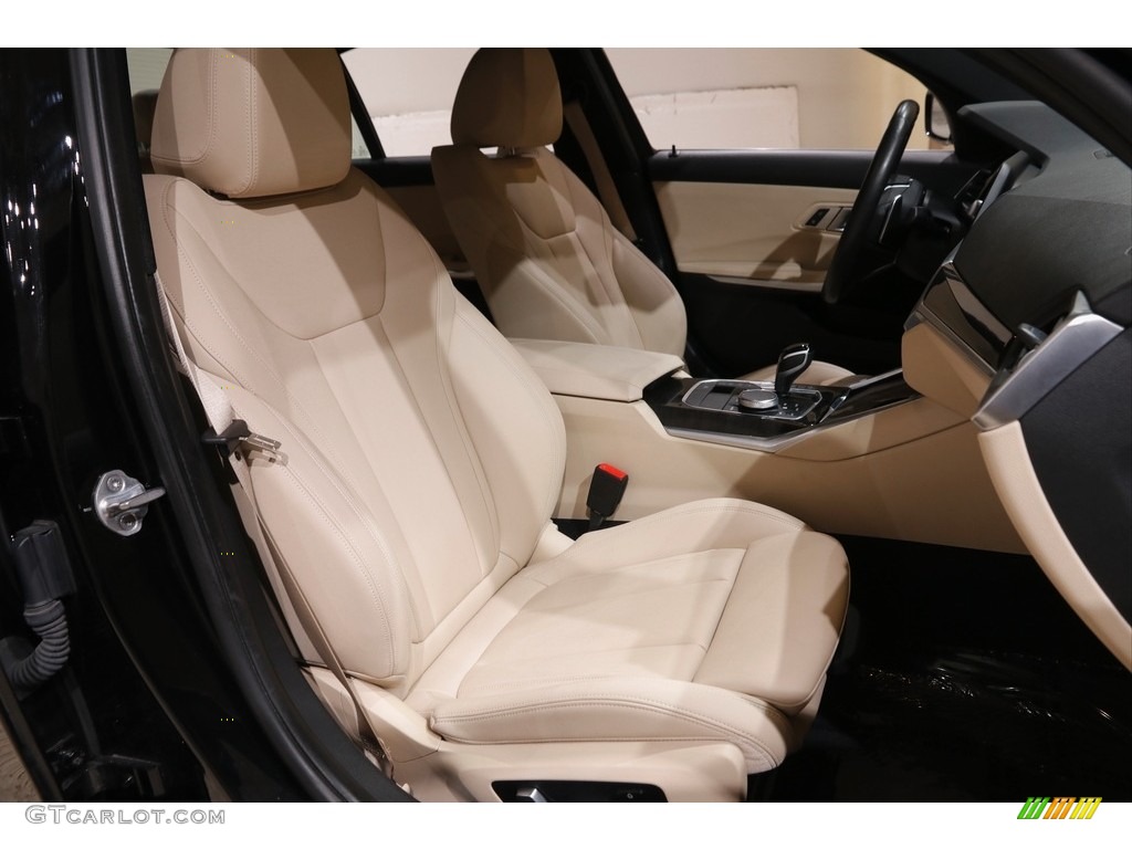 Canberra Beige Interior 2019 BMW 3 Series 330i xDrive Sedan Photo #145208477