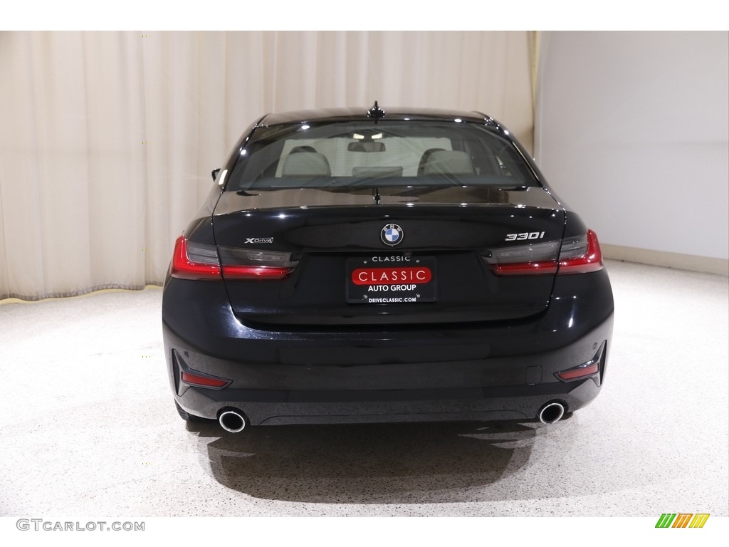 2019 3 Series 330i xDrive Sedan - Jet Black / Canberra Beige photo #21