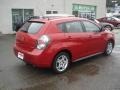 2009 Red Hot Metallic Pontiac Vibe 2.4  photo #2