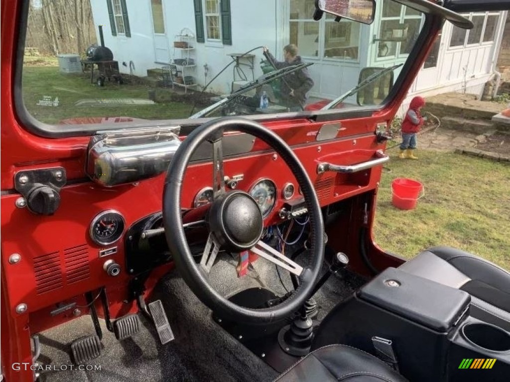 1985 Jeep CJ7 4x4 Interior Color Photos