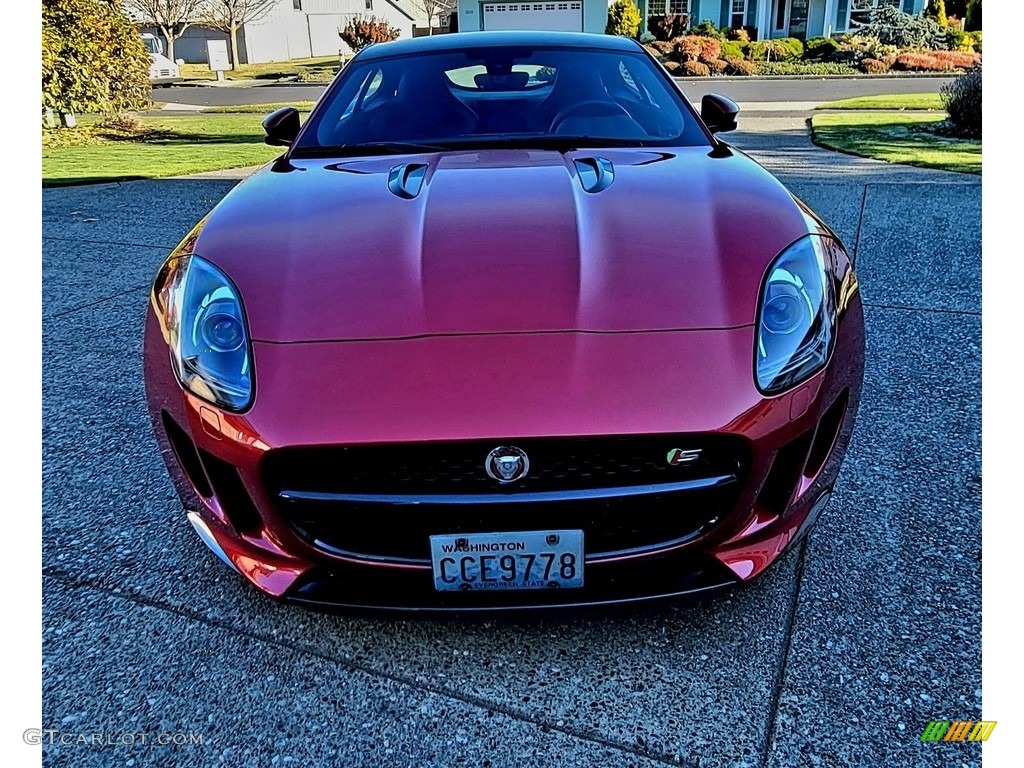 2016 F-TYPE S Coupe - Caldera Red / Jet photo #5
