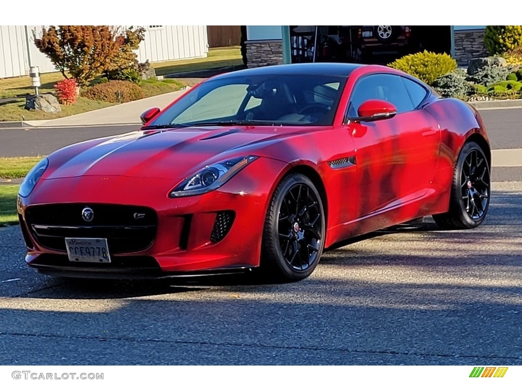 2016 F-TYPE S Coupe - Caldera Red / Jet photo #6