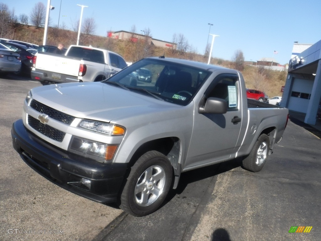 Sheer Silver Metallic 2011 Chevrolet Colorado LT Regular Cab Exterior Photo #145209738