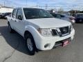 Glacier White 2016 Nissan Frontier SV Crew Cab