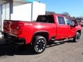 2020 Red Hot Chevrolet Silverado 2500HD Custom Crew Cab 4x4  photo #3