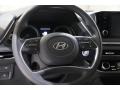 Dark Gray 2021 Hyundai Sonata SEL Steering Wheel