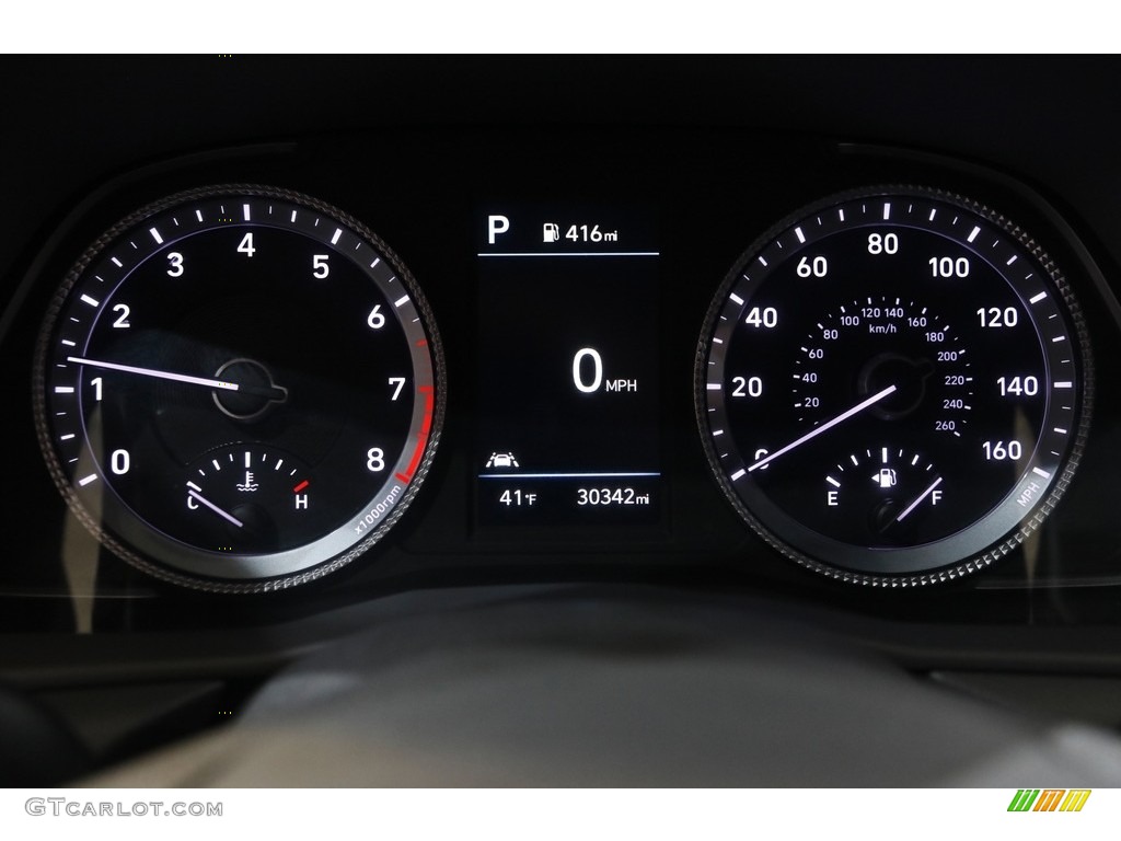2021 Hyundai Sonata SEL Gauges Photo #145210224