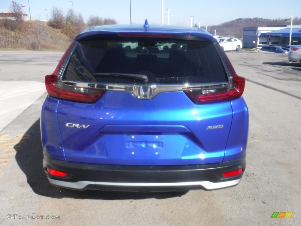 2020 CR-V EX-L AWD - Aegean Blue Metallic / Black photo #9