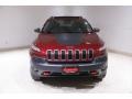 Deep Cherry Red Crystal Pearl - Cherokee Trailhawk 4x4 Photo No. 2
