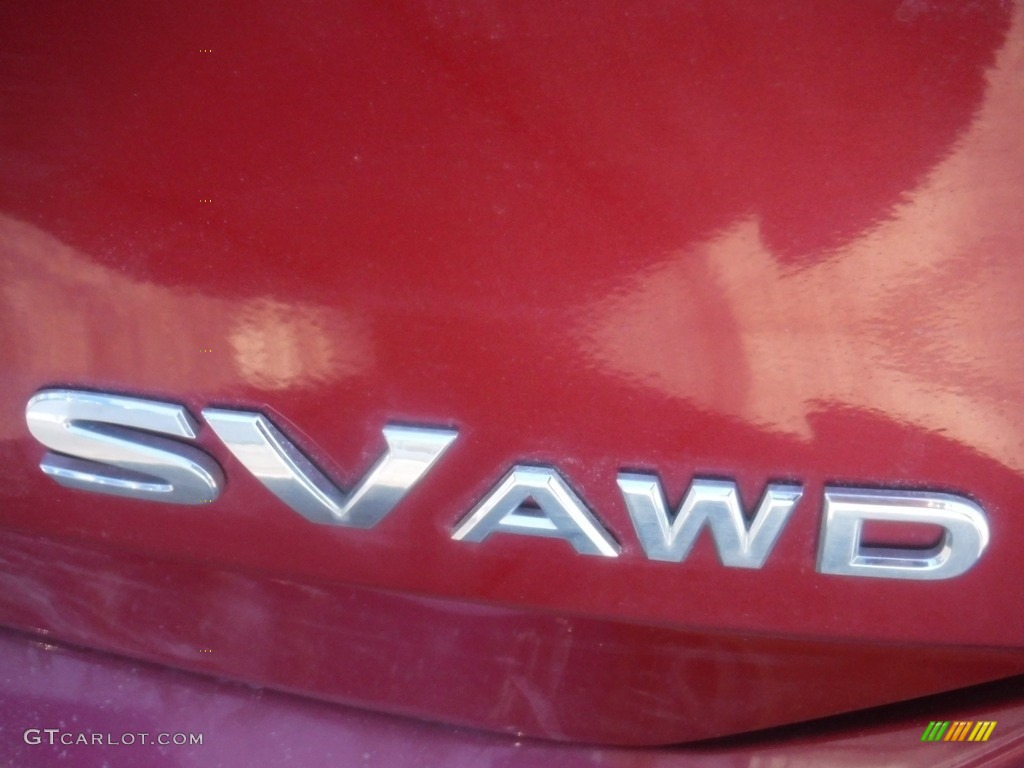 2015 Rogue SV AWD - Cayenne Red / Charcoal photo #9