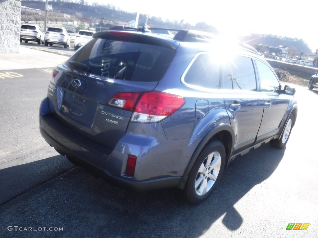 2013 Outback 2.5i Limited - Twilight Blue Metallic / Warm Ivory Leather photo #12
