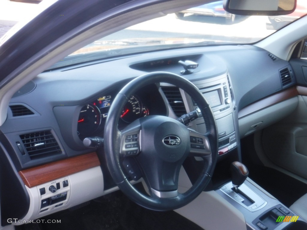 2013 Outback 2.5i Limited - Twilight Blue Metallic / Warm Ivory Leather photo #14