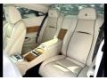 2015 Rolls-Royce Wraith Creme Light Interior Rear Seat Photo
