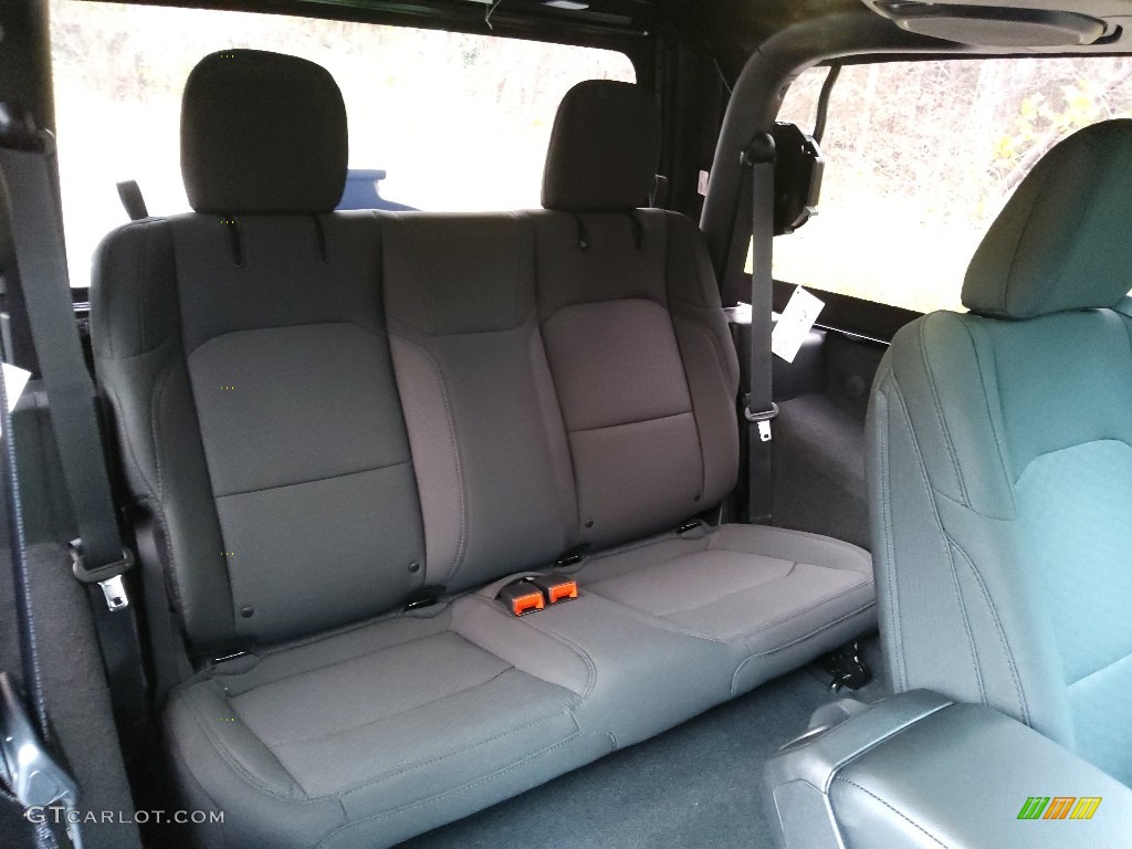 Black Interior 2023 Jeep Wrangler Sport S 4x4 Photo #145213395