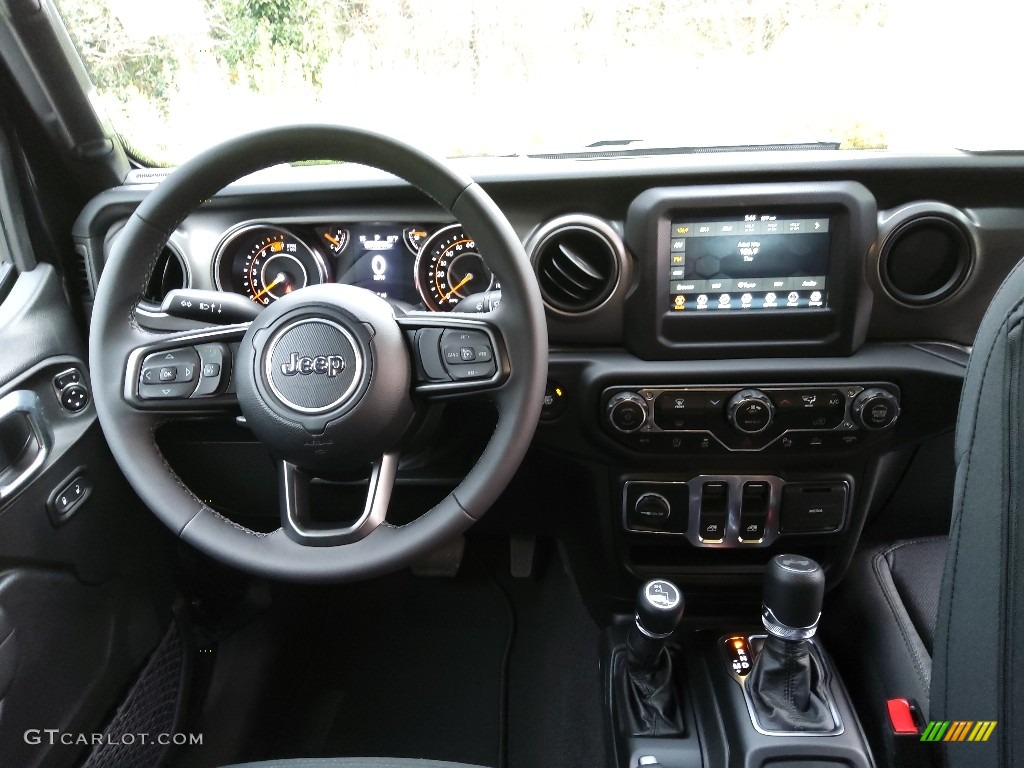 2023 Jeep Wrangler Sport S 4x4 Black Dashboard Photo #145213446