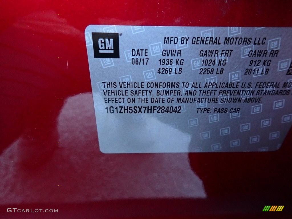 2017 Malibu Premier - Cajun Red Tintcoat / Jet Black photo #15