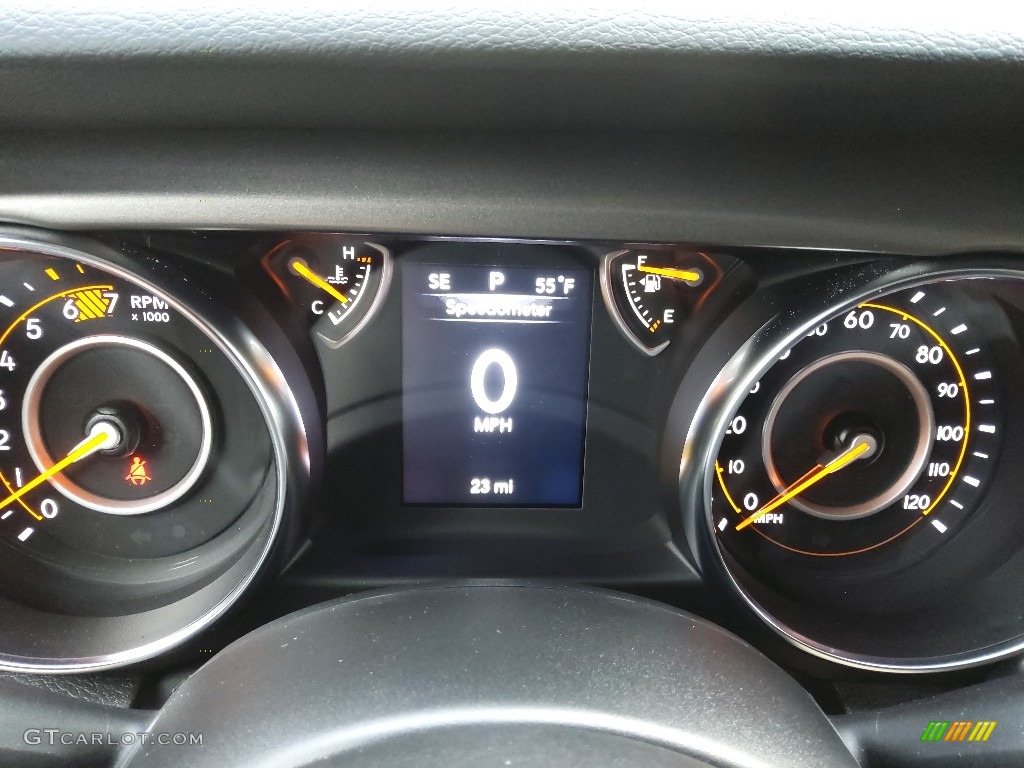2023 Jeep Wrangler Sport S 4x4 Gauges Photo #145213542