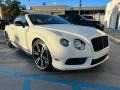 Glacier White 2015 Bentley Continental GT V8 S Convertible