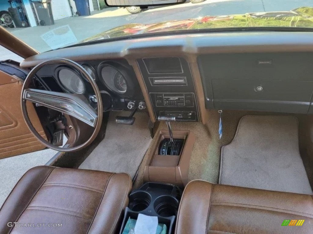 1973 Ford Mustang Hardtop Medium Ginger Dashboard Photo #145213932