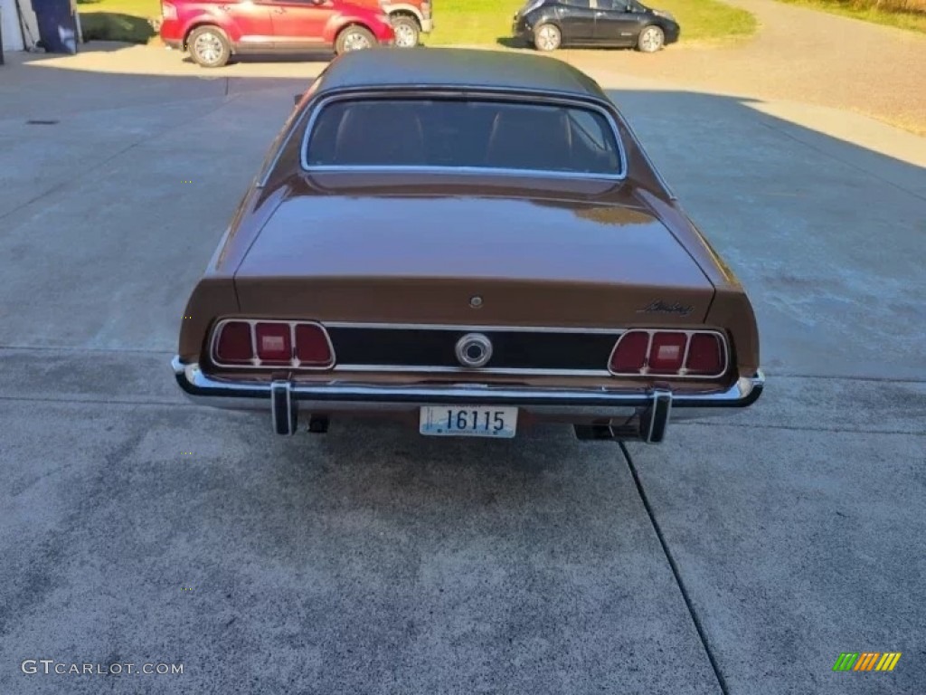 1973 Mustang Hardtop - Medium Brown Metallic / Medium Ginger photo #13