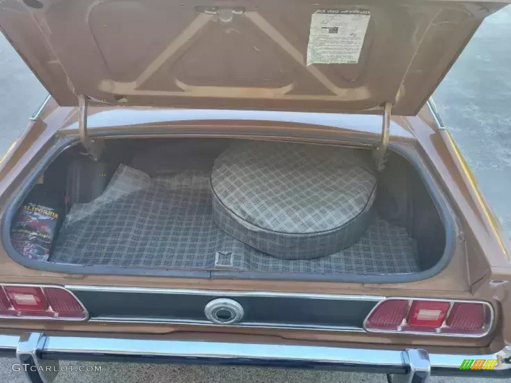 1973 Mustang Hardtop - Medium Brown Metallic / Medium Ginger photo #14