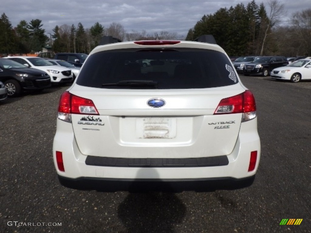 2011 Outback 2.5i Limited Wagon - Satin White Pearl / Warm Ivory photo #5