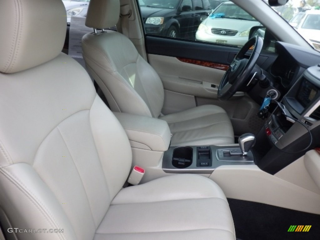 2011 Outback 2.5i Limited Wagon - Satin White Pearl / Warm Ivory photo #7