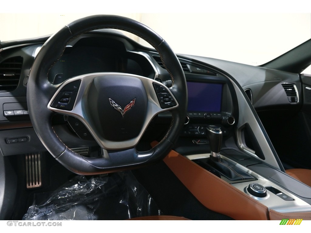 2016 Corvette Stingray Coupe - Arctic White / Kalahari photo #6