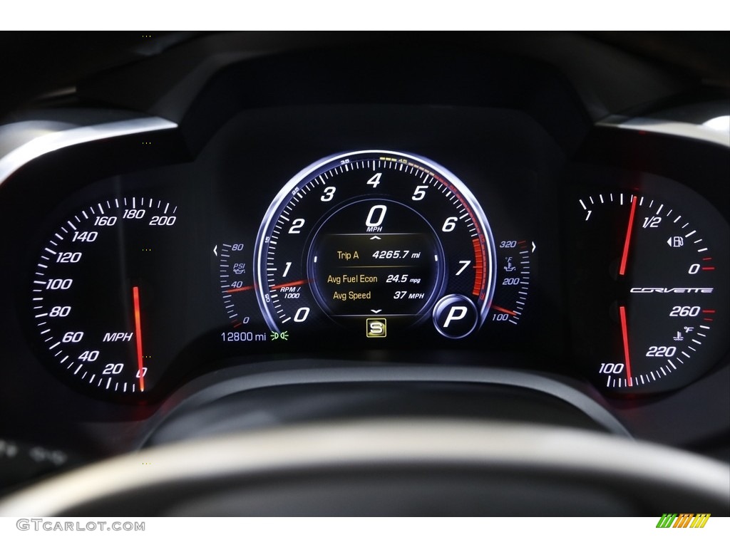 2016 Corvette Stingray Coupe - Arctic White / Kalahari photo #8