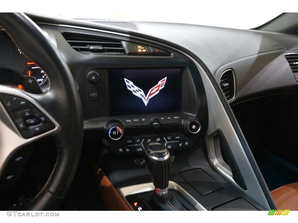 2016 Corvette Stingray Coupe - Arctic White / Kalahari photo #9