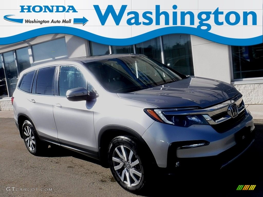 2021 Pilot EX-L AWD - Lunar Silver Metallic / Gray photo #1