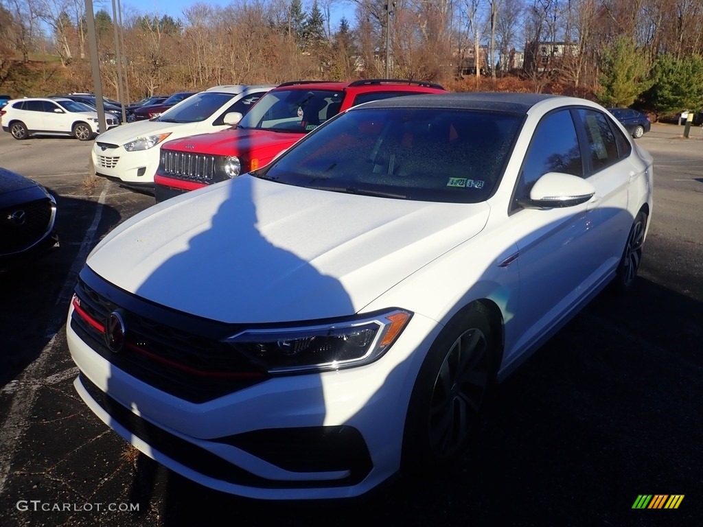 2019 Jetta GLI - Pure White / Titan Black photo #1