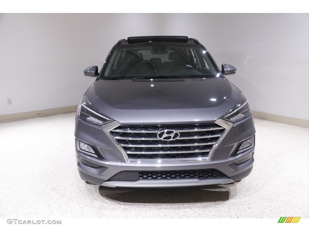 2021 Tucson Ulitimate AWD - Magnetic Force / Black photo #2