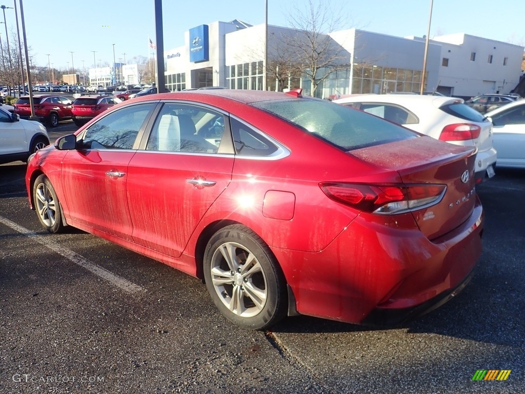 2019 Sonata SEL - Scarlet Red / Gray photo #2