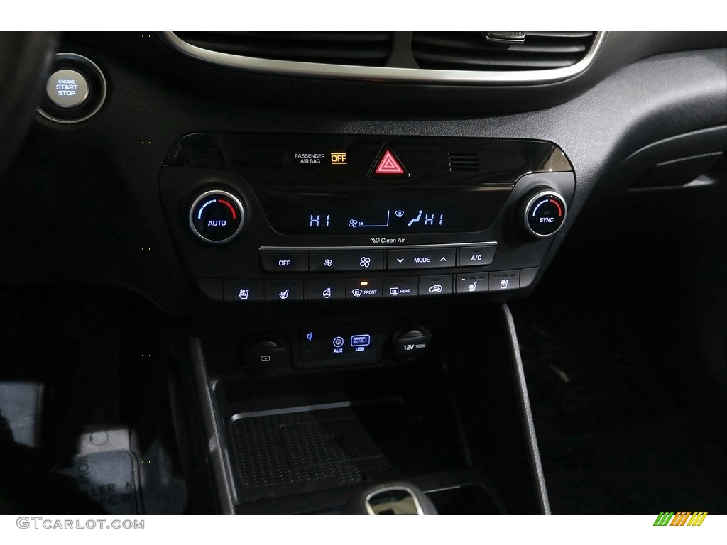 2021 Tucson Ulitimate AWD - Magnetic Force / Black photo #14