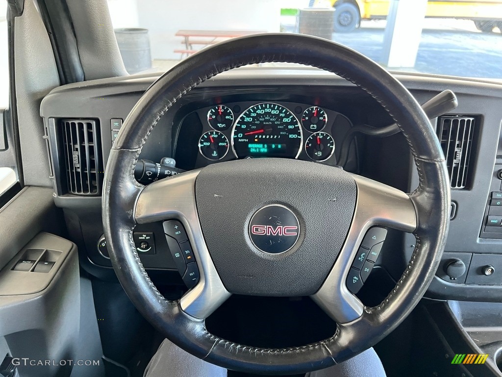2014 GMC Savana Van 1500 AWD Cargo Neutral Steering Wheel Photo #145216829