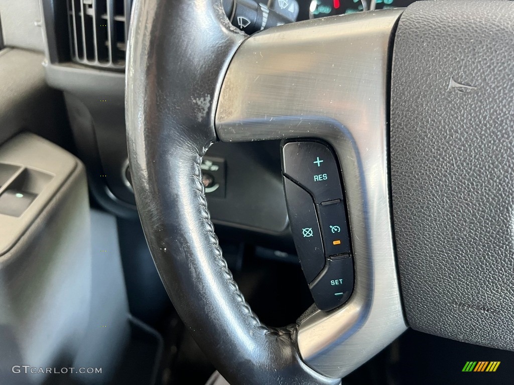 2014 GMC Savana Van 1500 AWD Cargo Neutral Steering Wheel Photo #145216853