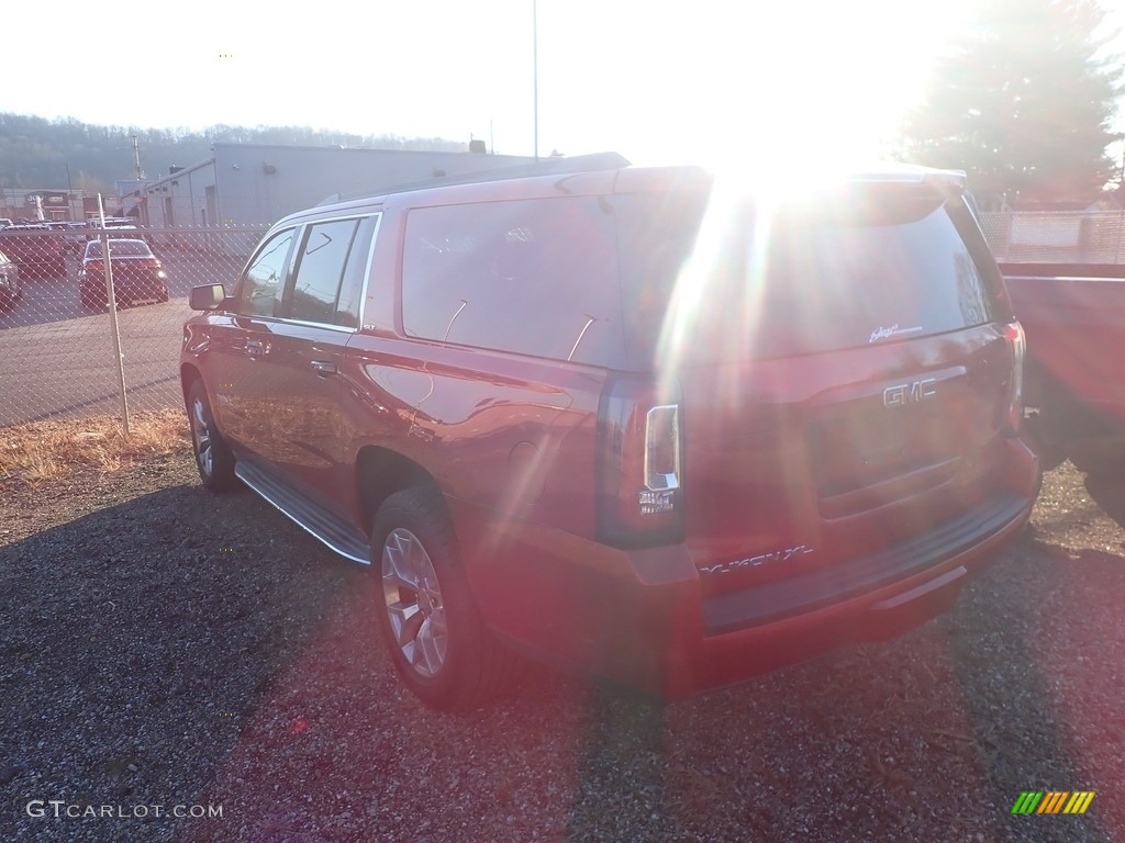 2015 Yukon XL SLT 4WD - Crystal Red Tintcoat / Cocoa/Dune photo #7