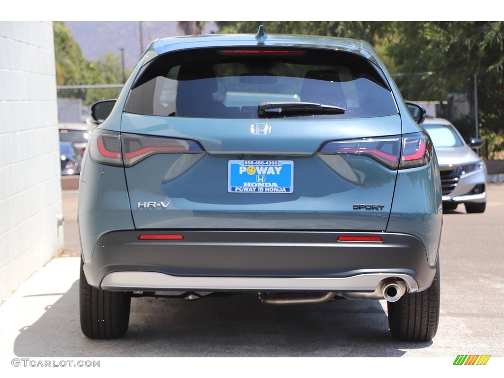 2023 HR-V Sport - Nordic Forest Pearl / Black photo #6