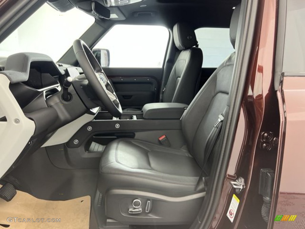 Ebony Interior 2023 Land Rover Defender 110 S Photo #145218017