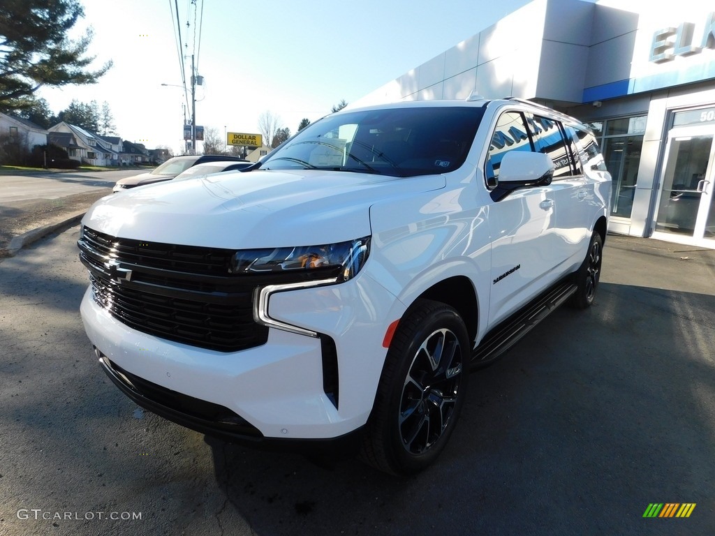 2023 Suburban RST 4WD - Summit White / Jet Black/Victory Red photo #2