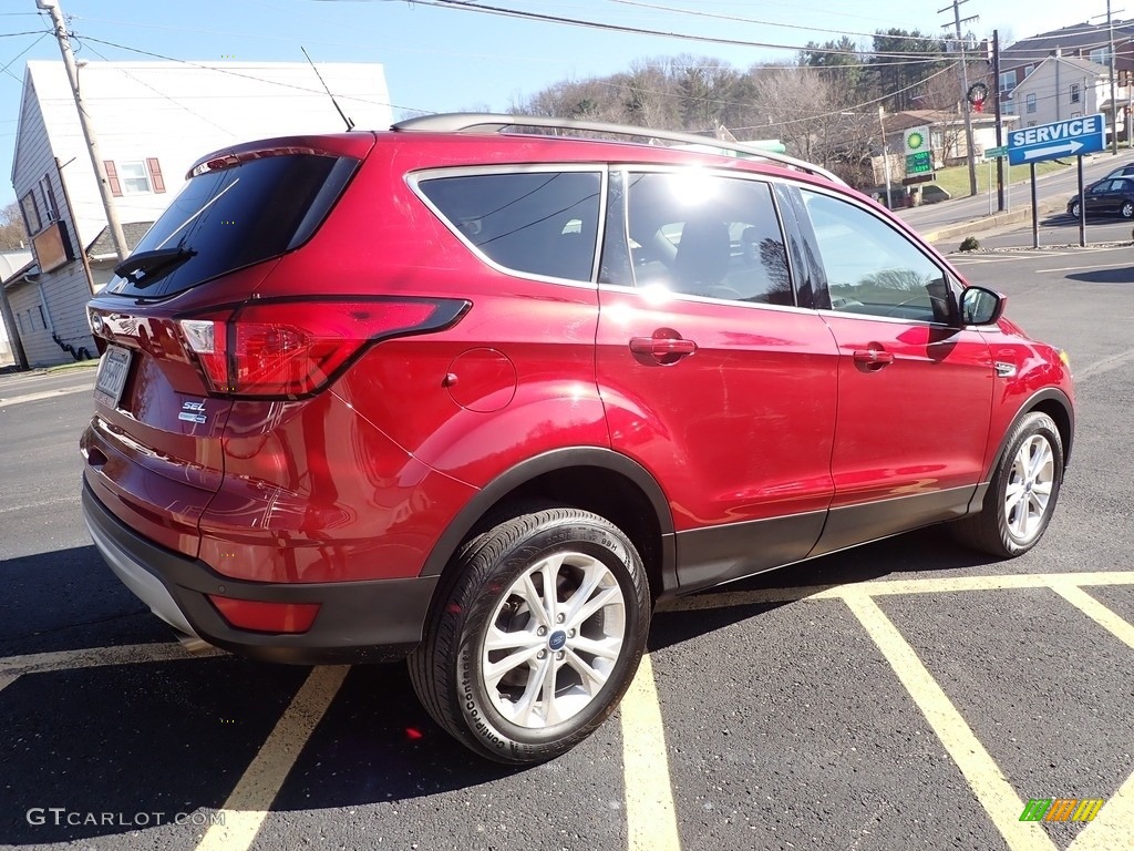 2019 Escape SEL 4WD - Ruby Red / Chromite Gray/Charcoal Black photo #4